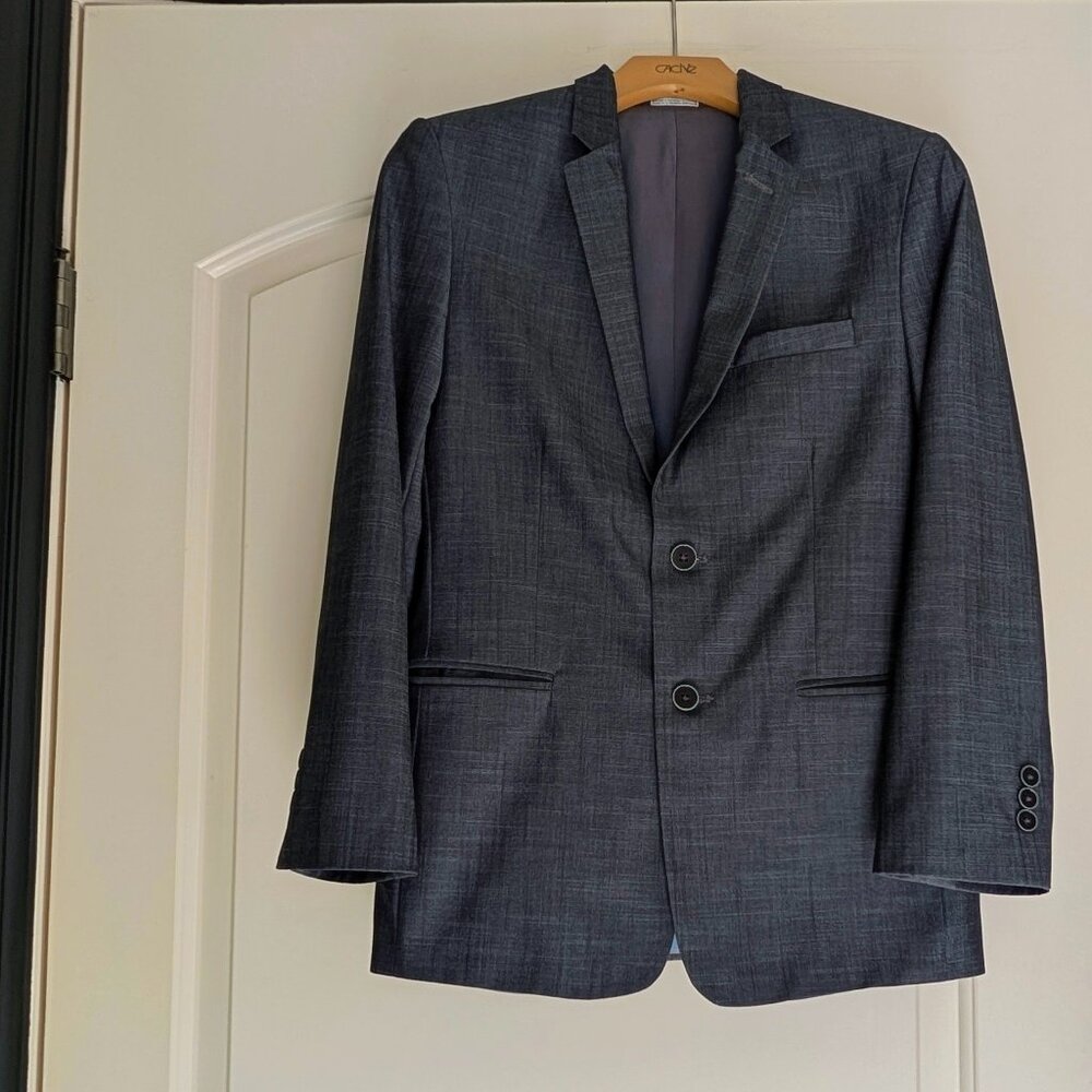 Calvin Klein - Gray Blazer - Size 16 kids